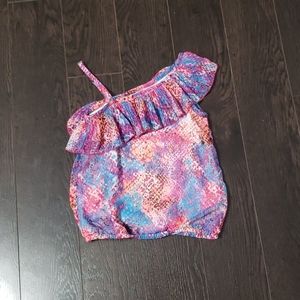 Girls ruffled top